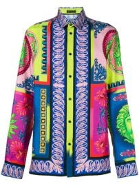 Versace Printed Shirt - Farfetch at Farfetch