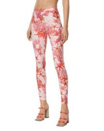 Versace Seaside Print Stretch Pants Bloomingdales at Bloomingdales