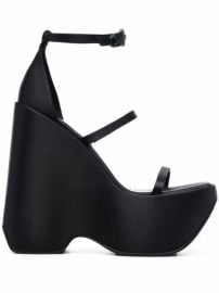 Versace Triplatform Strappy 160mm Sandals - at Farfetch