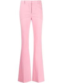 Versace Versace Allover Jacquard Trousers Pink at Farfetch