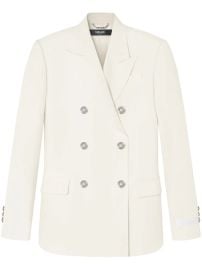 Versace Virgin Wool Blazer at Farfetch