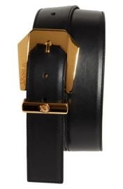 Versace Western Buckle Leather Belt at Nordstrom