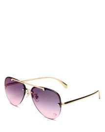 Versace Womens Brow Bar Aviator Sunglasses 60mm   Bloomingdales at Bloomingdales