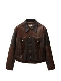 Versace colour-block Jacket Brown at Farfetch