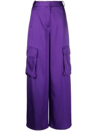 Versace wide-leg Cargo Trousers - at Farfetch