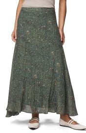 Versailles Floral Tiered Maxi Skirt at Nordstrom Rack