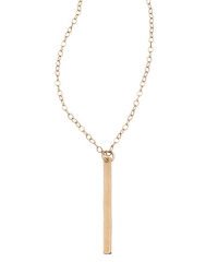 Vertical Bar Necklace at Max & Chloe