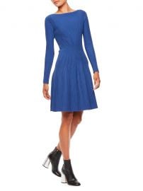 Vertical Knit Long-Sleeve Dress by Emporio Armani at Saks Fifth Avenue