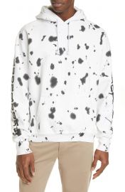 Vertigo Paint Splash Hooded Sweatshirt at Nordstrom