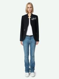 Very Bis Blazer blazer navy women ZadigampVoltaire at Zadig & Voltaire
