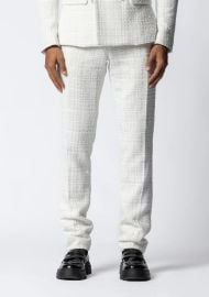 Vestiaire Unique Tweed Double Breasted Blazer and Trousers at Vestiaire Unique