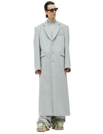 Vetements Oversized Cotton Coat Garmentory at Garmentory