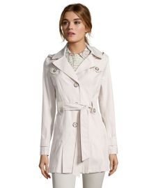 Via Spiga Cotton Trench Coat at Bluefly