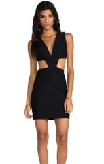 Vice Mini Dress in black at Revolve