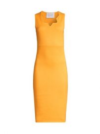 Victor Glemaud Cotton-Cashmere Sheath Dress  SaksFifthAvenue at Saks Fifth Avenue