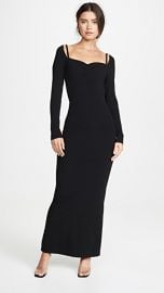 Victor Glemaud Long Sleeve Ribbed Dress at Shopbop