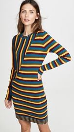 Victor Glemaud Long Sleeve Striped Mini Dress at Shopbop