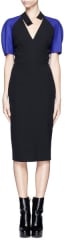 Victoria Beckham Contrast Sleeve Dress at Lane Crawford