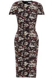 Victoria Beckham Cotton Blend Jacquard Dress at The Outnet