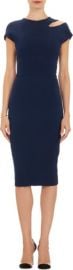 Victoria Beckham Cutout-Shoulder Sheath Dress at Barneys