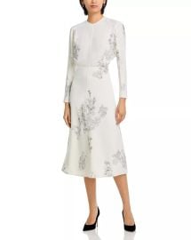 Victoria Beckham Dolman Midi Dress in Off White at Bloomingdales
