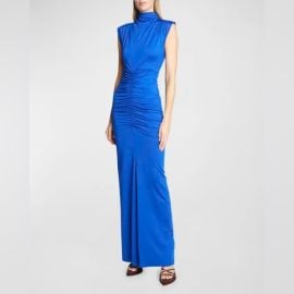 Victoria Beckham Dresses 21 Victoria Beckhamruched Jersey Column Gown Size 4 Poshmark at Poshmark