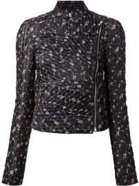 Victoria Beckham Floral Cropped Jacket - at Farfetch