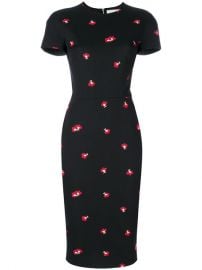 Victoria Beckham Floral Embellished Dress  1 816 - Buy SS18 Online - Fast Global Delivery  Price at Farfetch