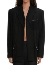 Victoria Beckham Fold Tailored Blazer Bloomingdales at Bloomingdales