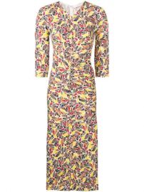 Victoria Beckham Gathered star-print Dress - Farfetch at Farfetch