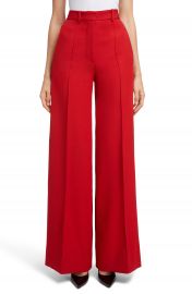 Victoria Beckham High Waist Wool Pants at Nordstrom