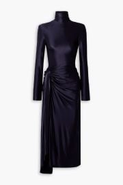 Victoria Beckham Long Sleeve High Neck Dress at The Outnet