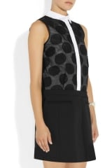 Victoria Beckham Polka Dot Dress at Net A Porter