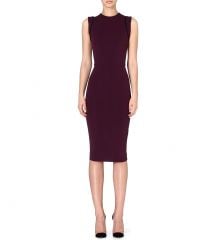 Victoria Beckham Purple Fitted Dress at Selfridges