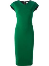 Victoria Beckham Shortsleeved Midi Dress - Marissa Collections at Farfetch