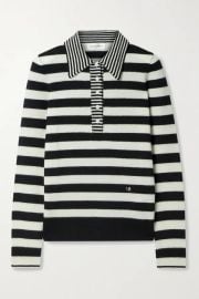 Victoria Beckham Striped Wool and Cashmere blend Sweater at Net a Porter