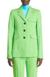 Victoria Beckham Tailored Three-Button Jacket at Nordstrom