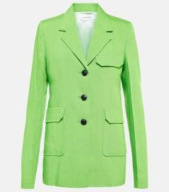Victoria Beckham Tailored Three Button Jacket at Mytheresa