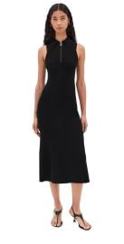 Victoria Beckham Zip Dress Black S at Shopbop