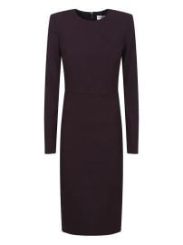 Victoria Beckham long-sleeve Dress Purple at Farfetch