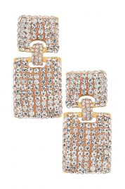 Victoria Crystal Drop Earrings by Lele Sadoughi at Revolve