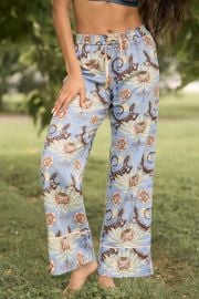 Victoria Garcia for Anthropologie Wide Leg Flannel Pyjama Bottoms at Anthropologie