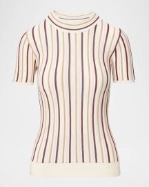 Victoria Short-Sleeve Crewneck Tee at Neiman Marcus