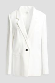 Victoria Victoria Beckham Slub Woven Blazer at The Outnet