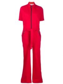 Victoria Victoria Beckham short-sleeved Utility Jumpsuit - Farfetch at Farfetch