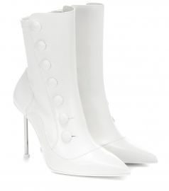 Victorian leather ankle boots at Mytheresa