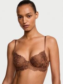 Victorias Secret Lightly Lined Lace Demi Bra at Victorias Secret