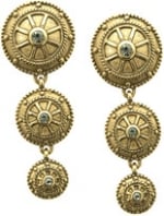 Victorias circular earrings at Lord & Taylor