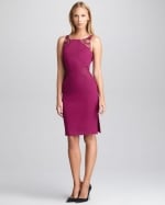 Victorias pink lace dress at Neiman Marcus