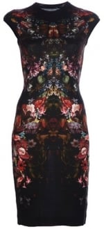 Victoria's printed dress at Farfetch at Farfetch